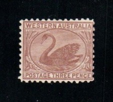 Australian States-Western Australia Stamp 92a  - Swan