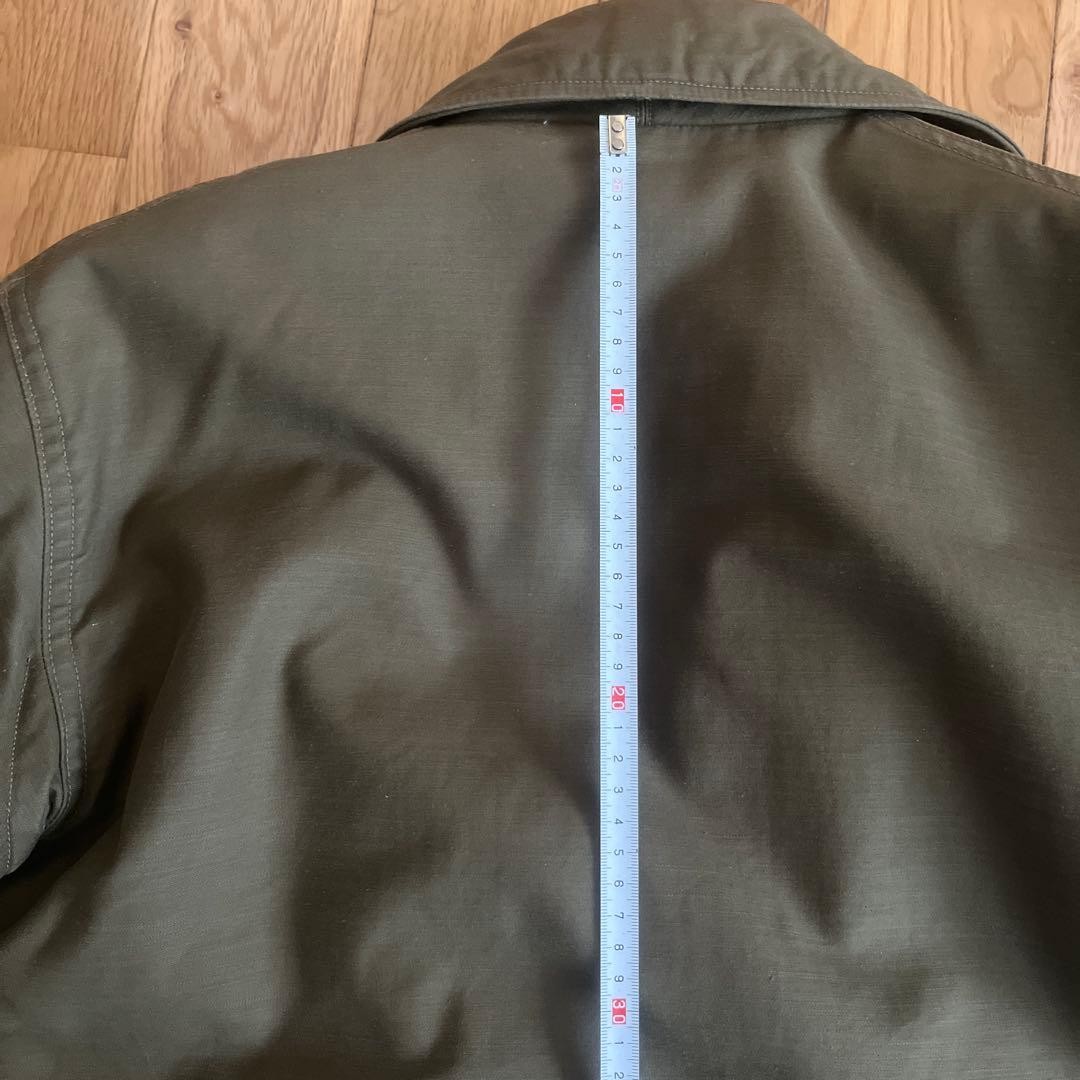 Buzz Ricksons A2 Deck Jacket Brown Size S Militar… - image 13