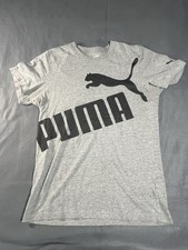 Camiseta informal deportiva para hombre Puma Off Set - Algodón gris TALLA PEQUEÑA