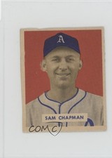 1949 Bowman Gray Back Sam Chapman #112 15r3