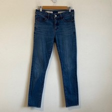 Anthropologie Pilcro Script Classic Blue Women's Jeans Size 27