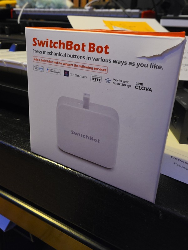 SwitchBot Bot Smart Switch Button Pusher, New in Box White