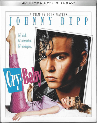 Cry-Baby (1990) (4K Ultra HD + Blu-ray, 2024, Kino Lorber) w/slipcover, NEW!
