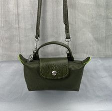Borsa piccola a tracolla Longchamp - verde scuro