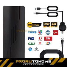 5000Miles TV Antenna HDTV Amplified Digital 4K 1080P Long Range Indoor Upgraded