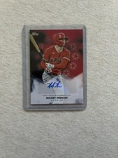 2024 Mickey Moniak Topps Baseball Stars Autographs Red 11/25