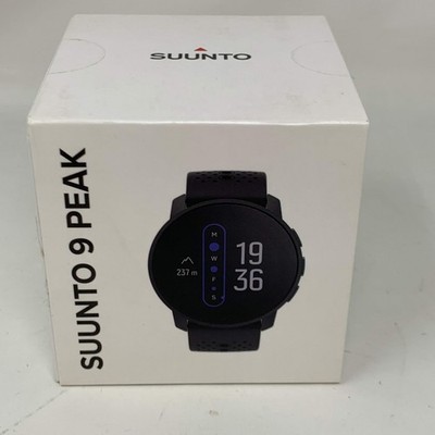 Suunto 9 Peak 43mm GPS Smartwatch Activity Tracker Black Stainless Steel
