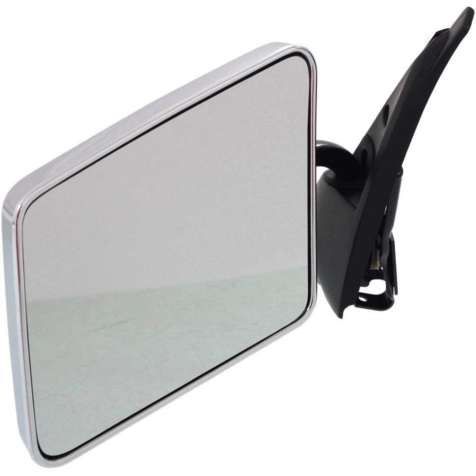 Espejo retrovisor para Chevrolet S10 1982-1993 tipo Eyeline cromado manual izquierdo plegable Foto 3 de 4