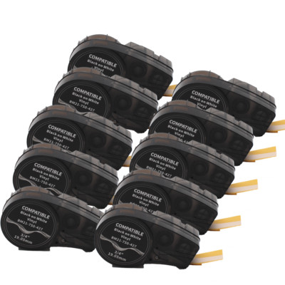 Brady, Black on White-For M210, BMP21-PLUS,Incompatible with encrypted Brady
