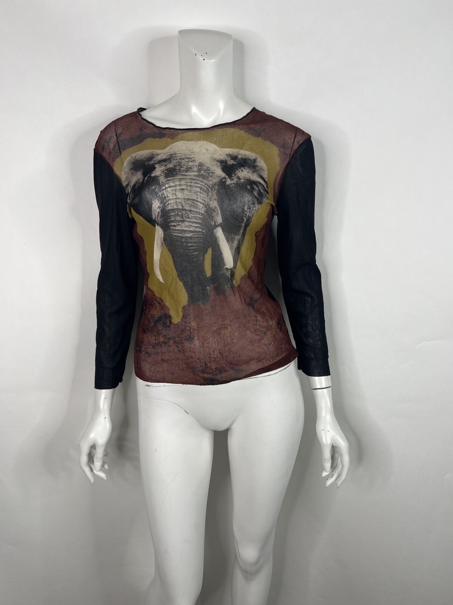 Jean Paul Gaultier 迷彩柄パワーネットトップス サイズ40 Jean Paul Gaultier ゴルチェ トップス パワーネット 40 - メルカリ