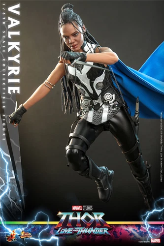 In Hand! New Hot Toys MMS673 Thor: Love And Thunder 1/6 Valkyrie Action Figure - Picture 7 of 20