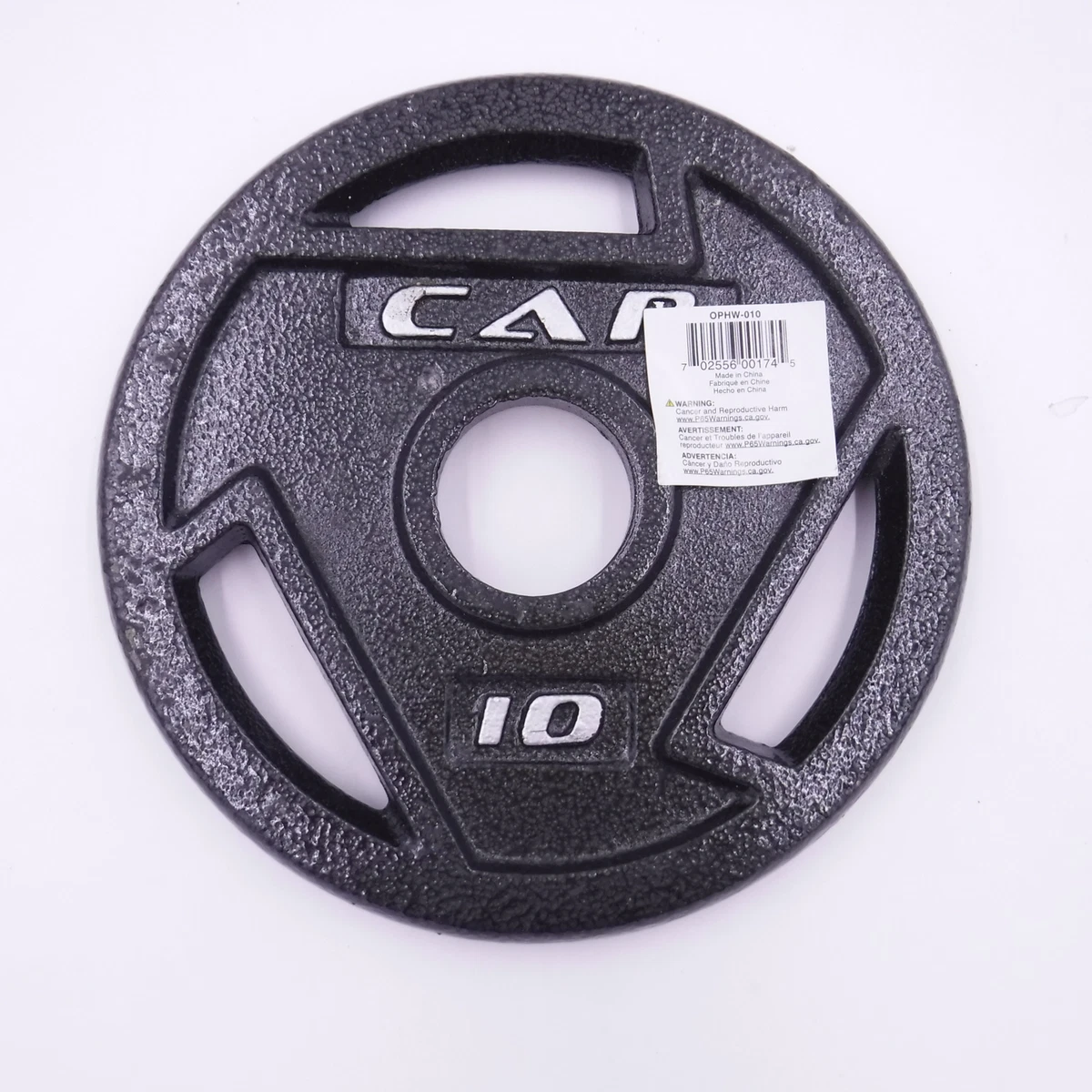 Single 10 lb CAP 2