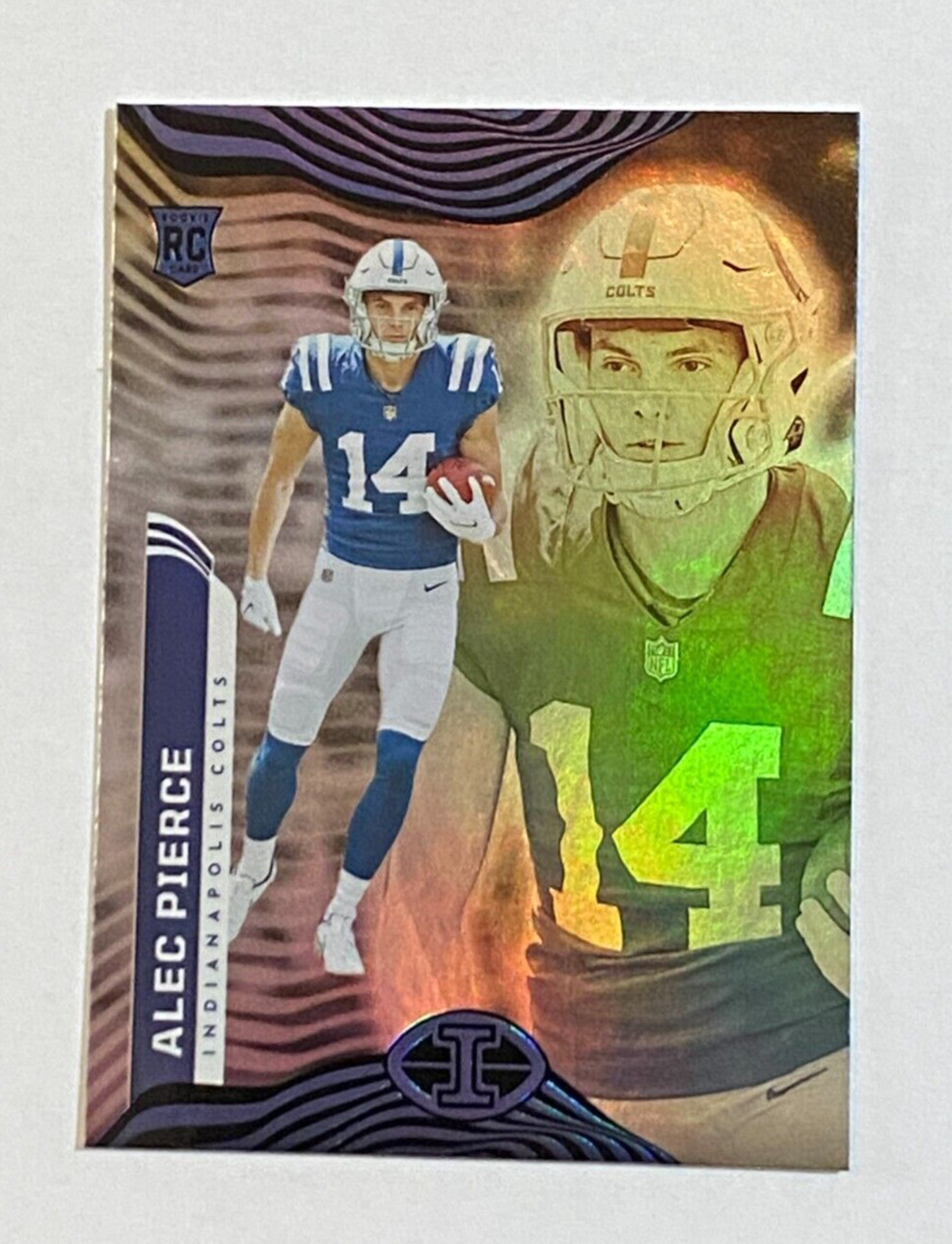 2022 Panini Illusions Rookie Card #38 Alec Pierce Indianapolis Colts