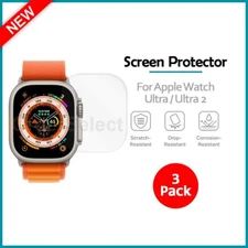 3-Pack LCD Ultra Clear HD Screen Protector for Apple Watch iWatch Ultra/ Ultra 2