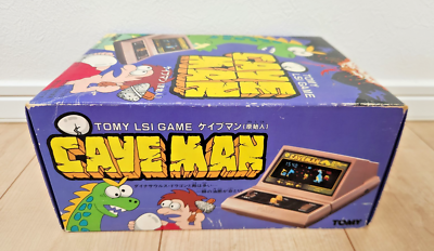 Vintage Tomy Caveman LSI Game Japan 1980s Portable Handheld Game