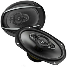 Pioneer TS-A6977S 6" x 9" 650W 4-Ohm 4-Way Car Audio Coaxial Speakers