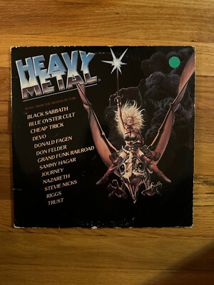 HEAVY METAL soundtrack movie v/a ASYLUM '81 orig 2 lp vinyl devo