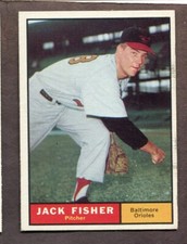 1961 Topps Set-Break #463 Jack Fisher EX-EXMINT *JAYSACE*
