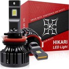 Hikari 2023 20000LM H11/H8/H9 LED Bulbs, 45W Upgraded Core-12 LED, H11(H8,H9)
