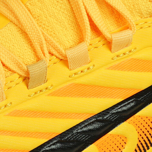 Puma ONE 20.3 MG Jr Boys Leather Multiground Football Boots - Yellow UK Size 5 - Picture 5 of 6