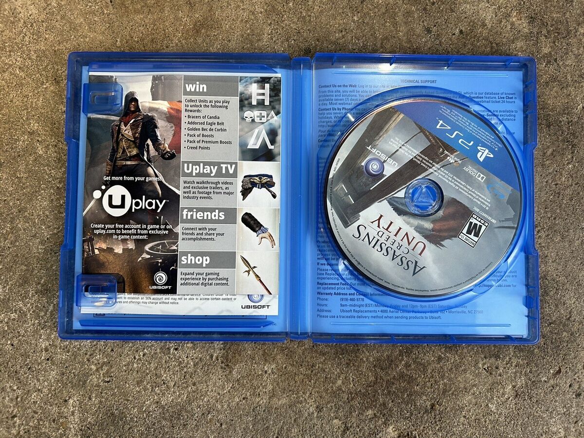 Assassin's Creed Unity Playstation 4 PS4 PS5 Assassins Creed Unity