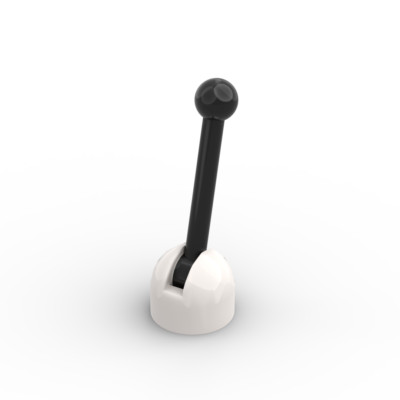 Lego 20x Hebel antenna small base 4592c02 weiß white