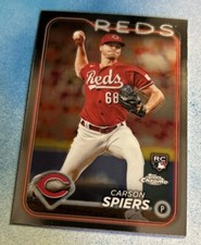 2024 Topps Chrome Carson Spiers RC #167 Reds