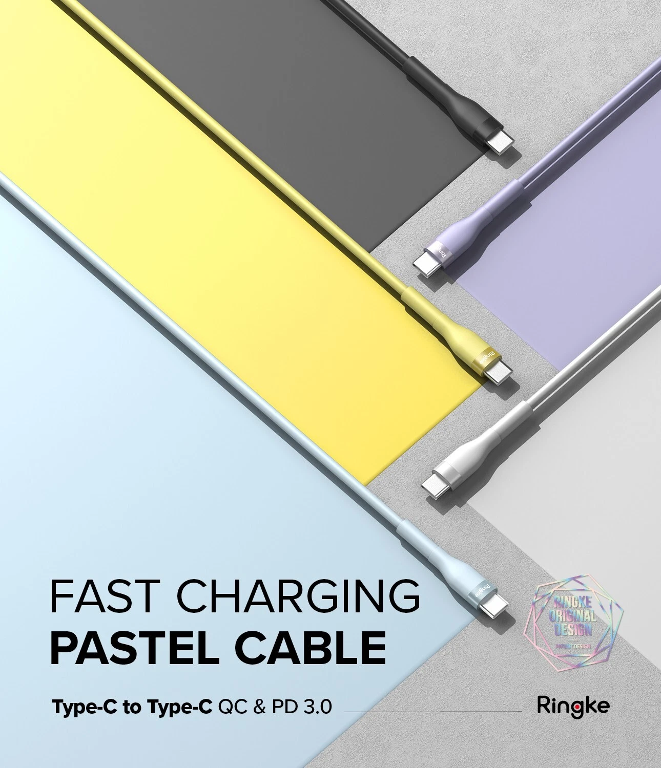 Ringke Pastel Cable USB-C to C