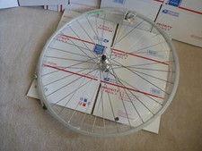NEW 700C Weinmann LP18 rear aluminum bicycle wheel QR w/ skewer FH-2200 8 sp