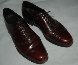 oxblood dress shoes