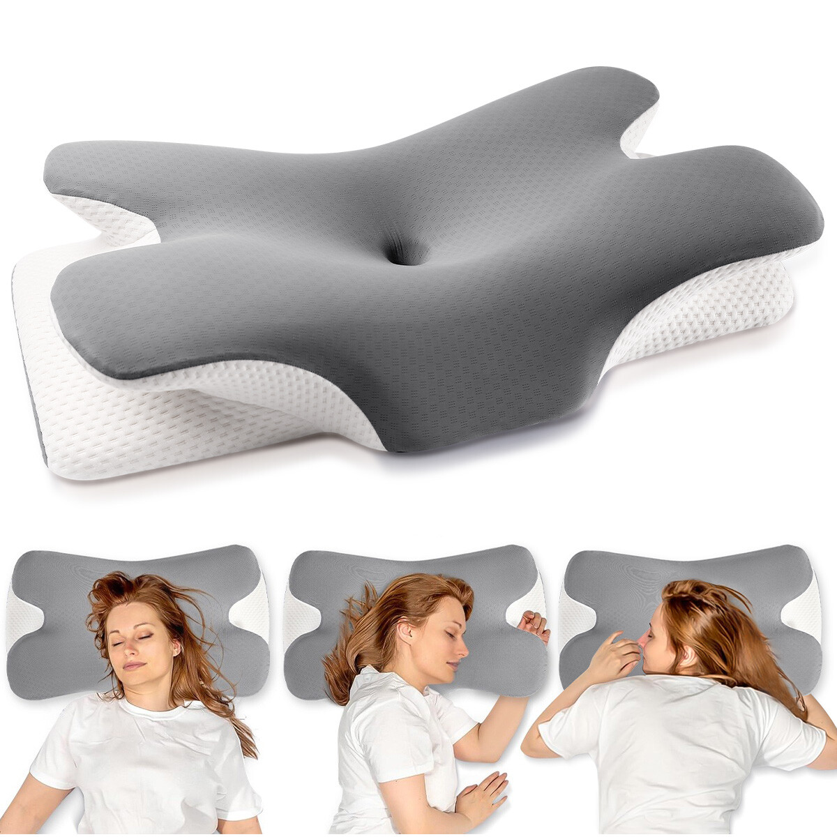 Kopfkissen Memory Foam Kissen Orthopädisches Kissen Schlafkissen Nackenkissen