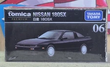 TOMICA PREMIUM #06 NISSAN 180SX 1/62 SCALE NIB USA STOCK!!!