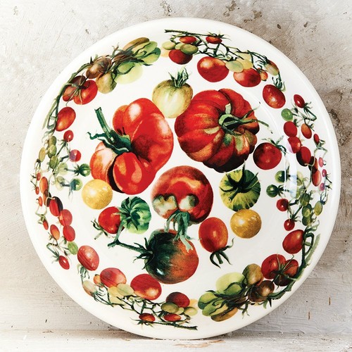 Emma Bridgewater Vegetable Garden Tomatoes Medium Pasta Bowl - Picture 3 of 4