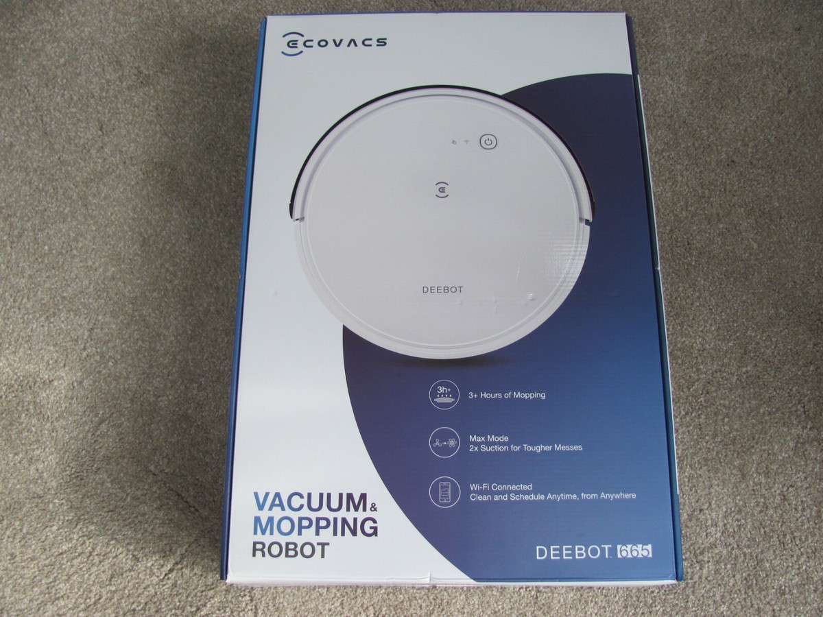 Ecovacs Deebot 665 Multi-Surface Wi-Fi and App Controlled Ecovacs Deebot 665 Multi-Surface Wi-Fi and App Controlled