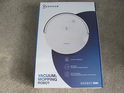 Ecovacs Deebot 665 Multi-Surface Wi-Fi and App Controlled Robot Vacuum and Mop -