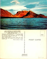 Flaming Gorge Dam UT AShley Ntl Forest Postcard Unused (37537)