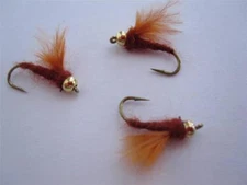 1 DZ 14-5 BEAD HEAD CADDIS EMERGER'S (COLORS & SIZES), NYMPHS TROUT DRY FLIES