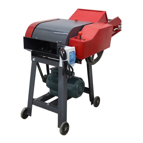 220V 6-blade Hay Cutter Grass Corn Feed Pulverizer Grinder 500-1000KG/H Conveyor - Picture 18 of 24