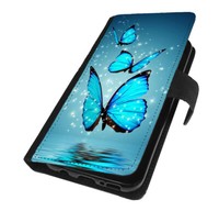 Schutz HüLle FüR Samsung Galaxy A13 5G / A04S Handy Tasche Schmetterling Motiv 4