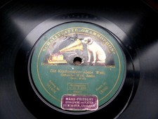 0981/ HAMBURG GEBR&Uuml;DER WOLF-Die Kindtaufe-Die Konfirmation-HUMOR-78rpm Schellack