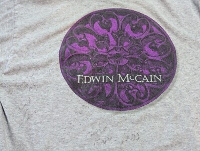 Vintage Edwin McCain SHIRT (XL) 90s Alternative Alt Rock Band