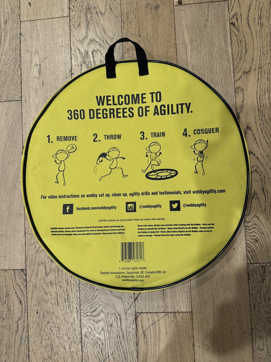 New Arrival] Agility Trainer Circle Speed And Agility Ladder For High Intensity Footwork Drills And Skills Agility Training Equipment I3984945045