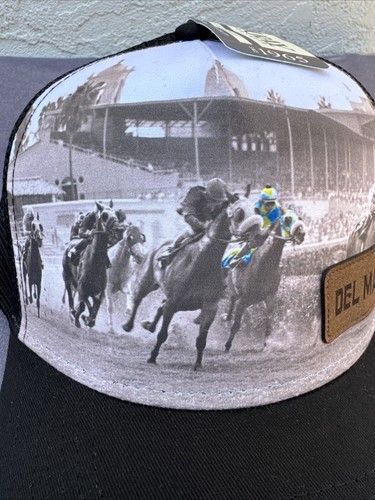 Del Mar California Mütze Snapback Pferderennbahn * Neu mit Etikett - Bild 4 von 8