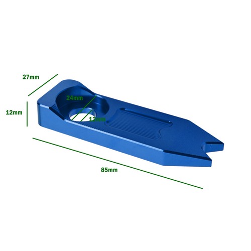 Rear Swingarm Tensioner Chain Adjusters BLUE For Sur-Ron MX & X For Segway X260 - Picture 4 of 5
