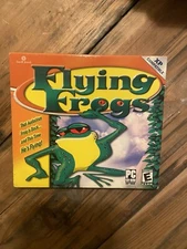 Flying Frogs PC CD ROM Computer Video Game New Sealed