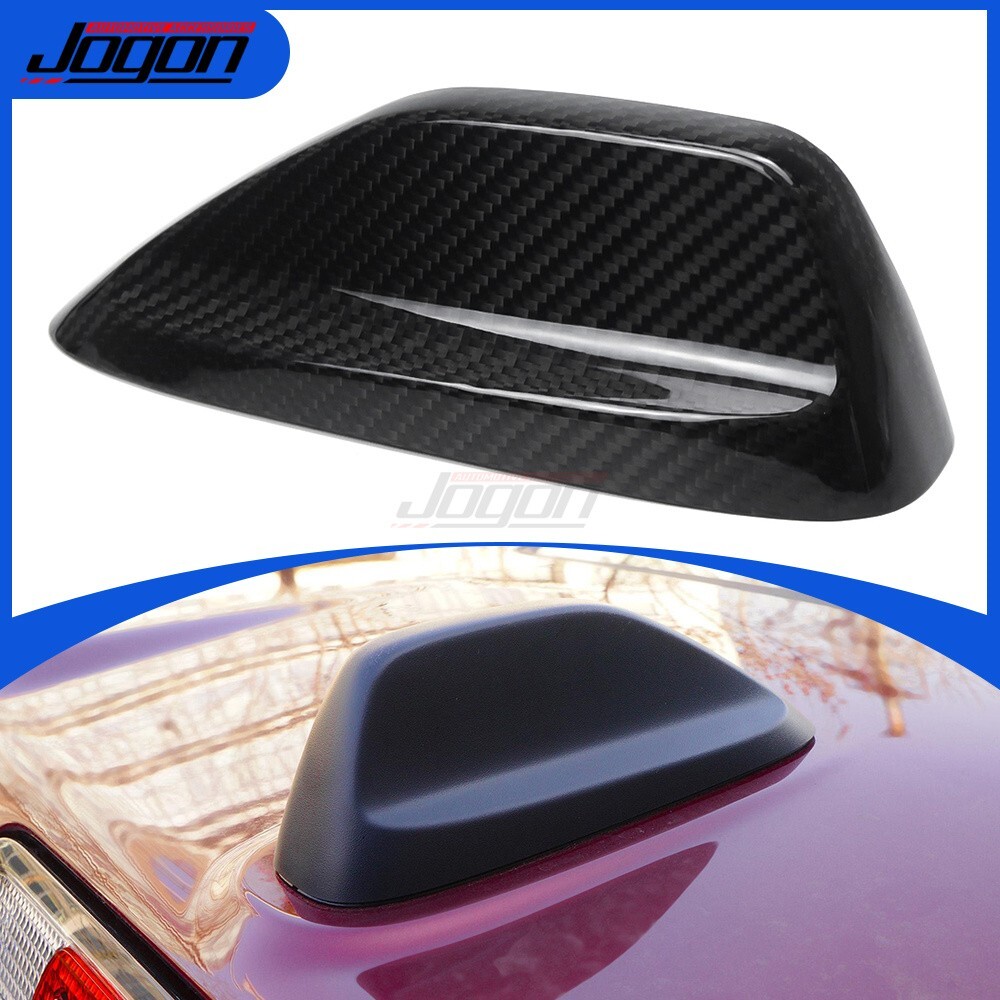 Carbon Exterior Shark Fin Antenna Base Cover Trim For Dodge RAM 1500 TRX 2019-23 - Picture 1 of 16