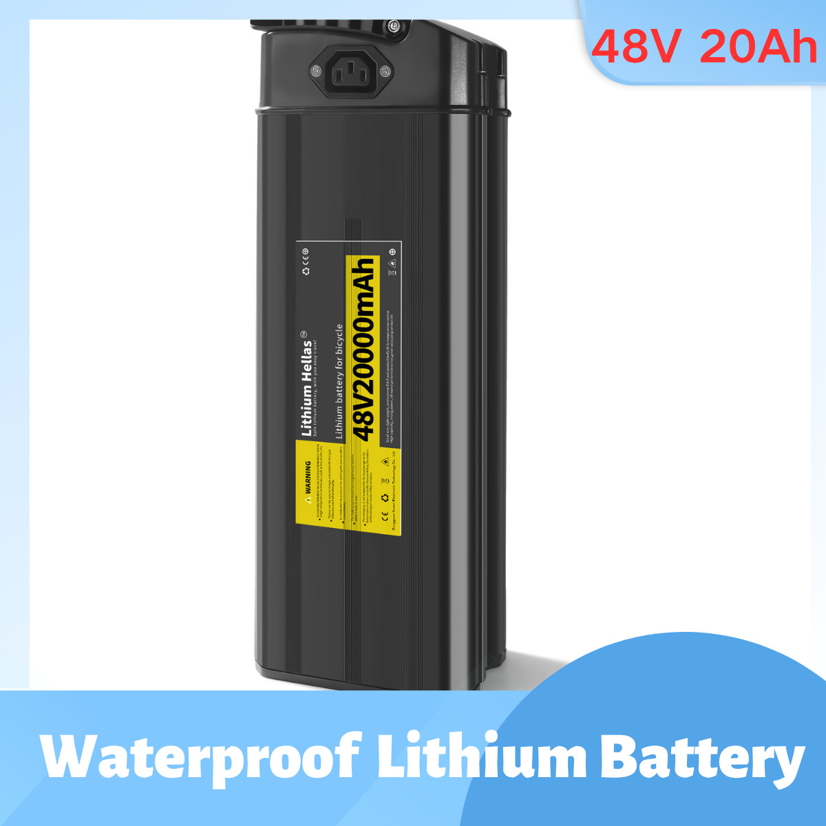Xinhaiba 48V 20Ah Li-ion Battery for Electric Bike | High Capacity