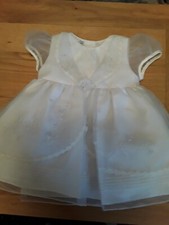 SALE NEW PEX WHITE DRESS SIZE 9-12 MONTHS