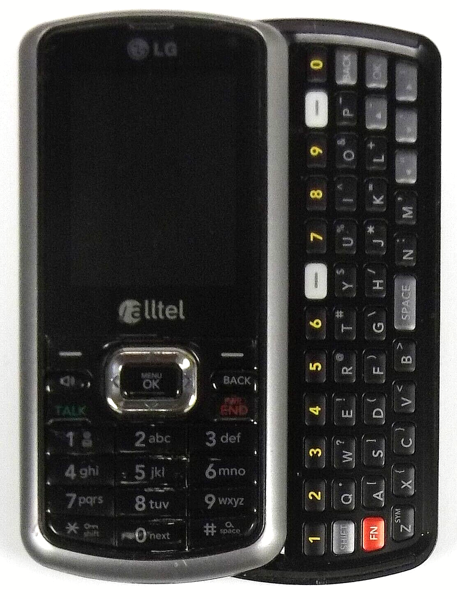 LG Banter AX265 - Gray and Black ( Alltel ) Rare Keyboard Phone