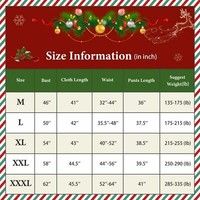 Men's Deluxe Santa Suit 12PC. Christmas Adult Santa Claus Costume 6